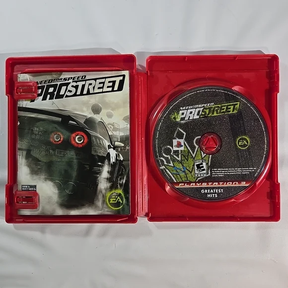 Sony PlayStation 3 Need for Speed ProStreet - Red Case - Picture 2 of 9